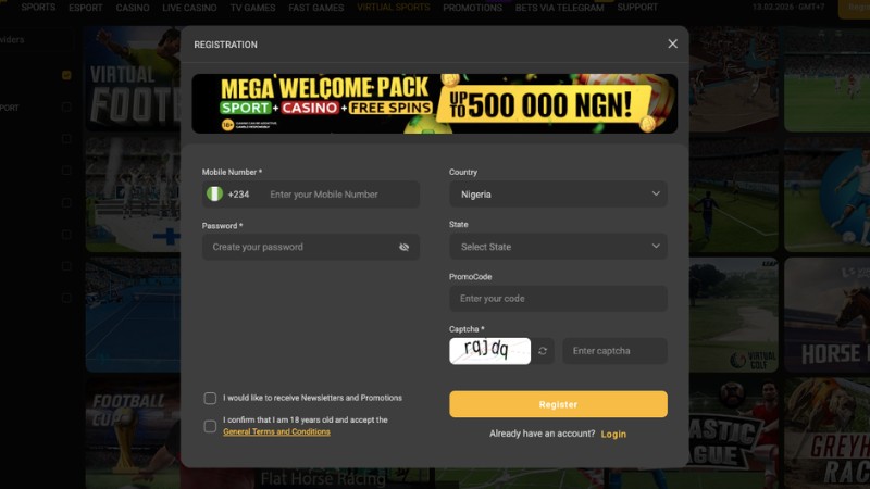 ការណែនាំចុះឈ្មោះ 1MELBET ដើម្បីទទួលបានរង្វាន់ធំៗ